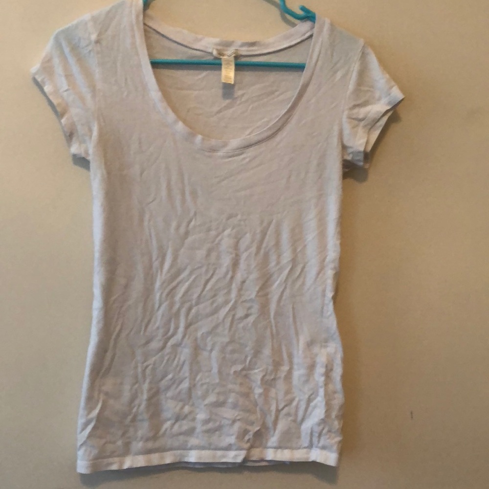 Simple white T